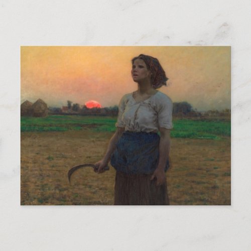The Song of the Lark by Jules Adolphe Breton Postcard