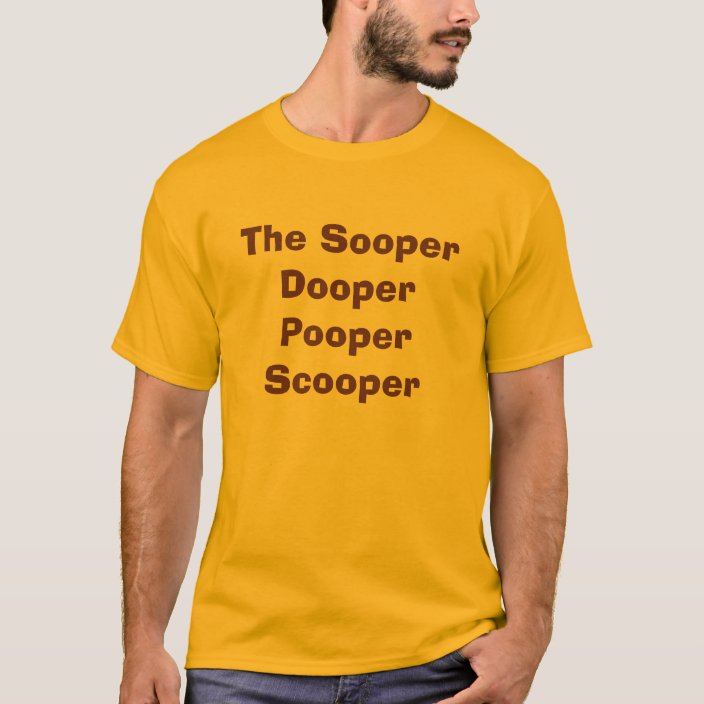 super dooper looper t shirt