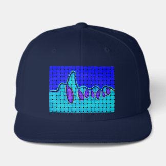 The Sophisticated Silhouette | French Blue Woven Visor