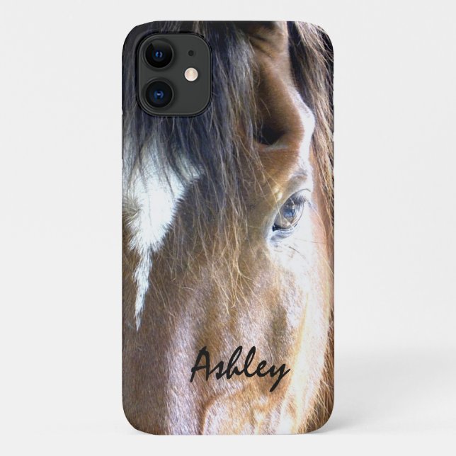 ©The Soul | Equine Horse Personalized Case-Mate iPhone Case (Back)
