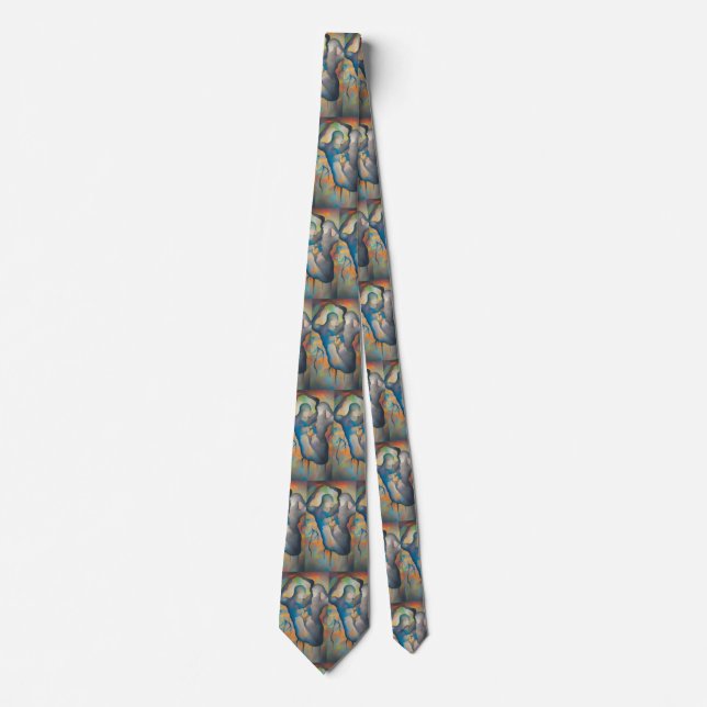 The soul mates neck tie (Front)