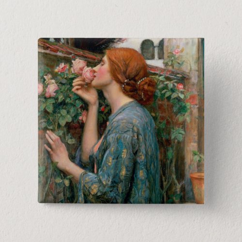 The Soul of the Rose 1908 Button