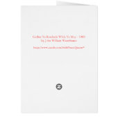 "The Soul of The Rose" by John W. Waterhouse (Back)