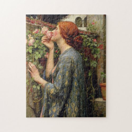 The Soul of the Rose by John Waterhouse Jigsaw Puzzle