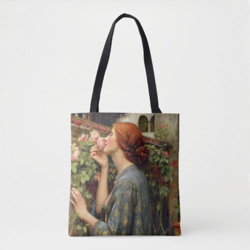The Soul of the Rose by John Waterhouse Tote Bag