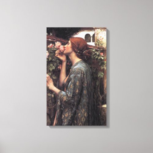 The Soul of the Rose by John William Waterhouse Canvas Print