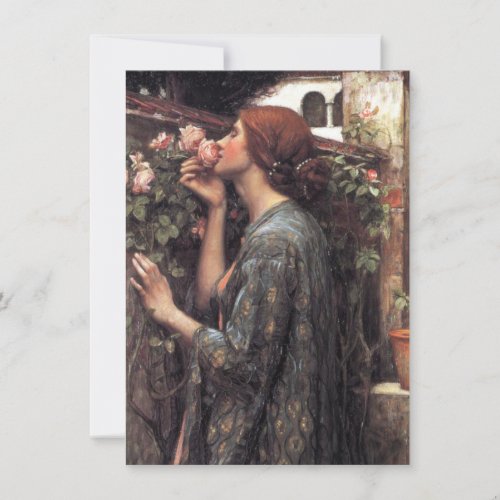 The Soul of the Rose by John William Waterhouse Card