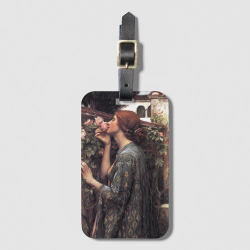 The Soul of the Rose by John William Waterhouse Luggage Tag