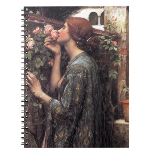 The Soul of the Rose by John William Waterhouse Notebook