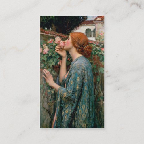 The Soul of the Rose _ John William Waterhouse Business Card
