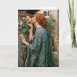 The Soul Of The Rose - John William Waterhouse Card at Zazzle