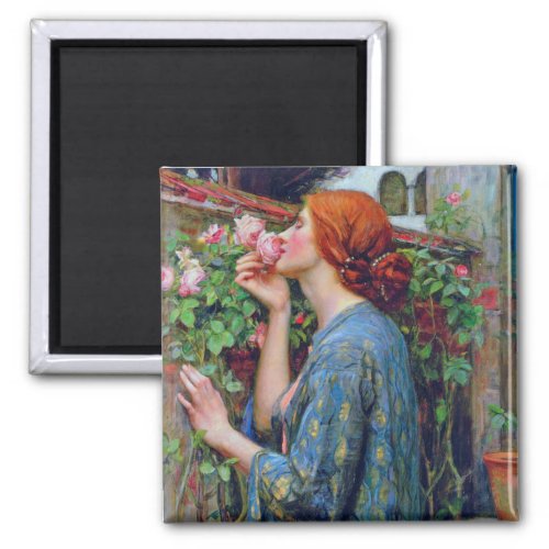 The Soul of the Rose John William Waterhouse Magnet