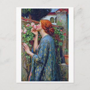The Soul of the Rose, John William Waterhouse Postcard