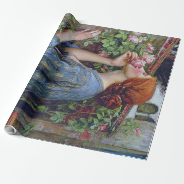 The Soul of the Rose, John William Waterhouse Wrapping Paper (Unrolled)