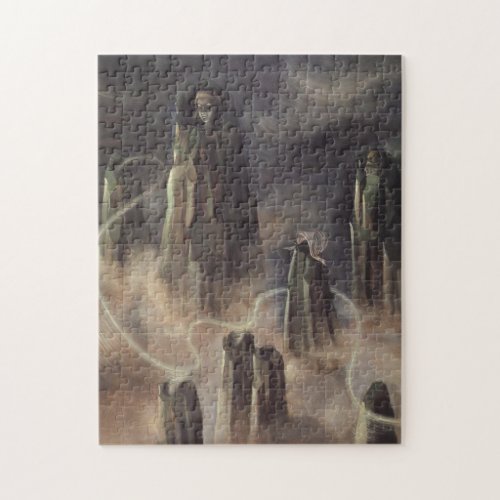 The Souls of the Mountain by Remedios Varo Jigsaw Puzzle