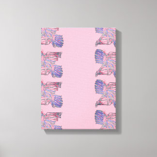 The Soul's Tangle: Modern Expressionist Print