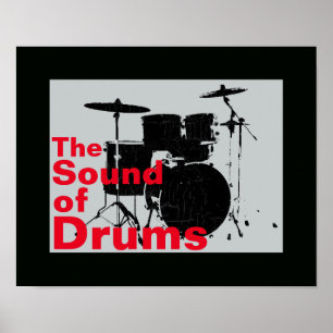 the sound of drums poster