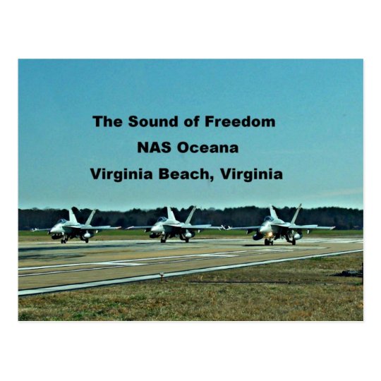 The Sound of Freedom, NAS Oceana Postcard