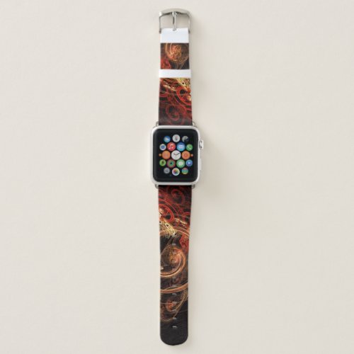 The Sound of Music Abstract Art Apple Watch Band