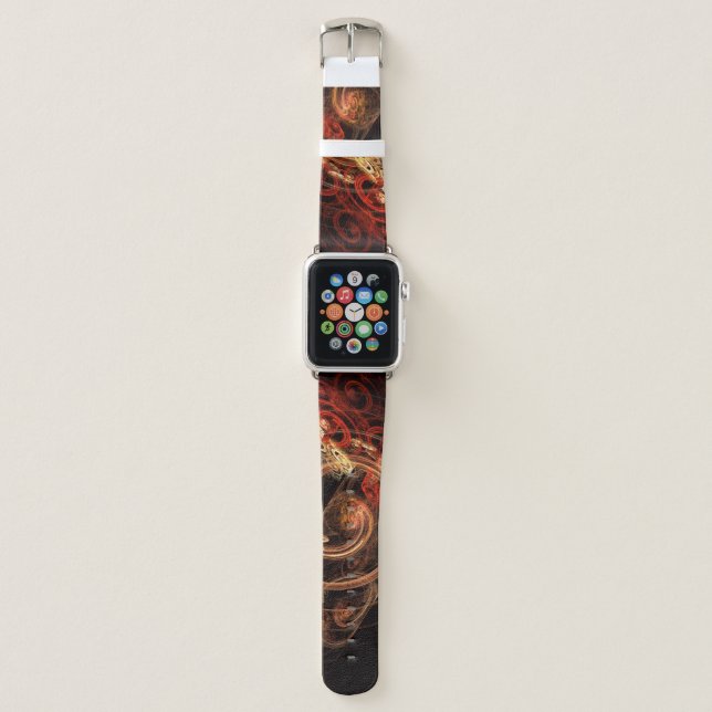 The Sound of Music Abstract Art Apple Watch Band (Front)