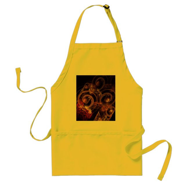 The Sound of Music Abstract Art Apron (Front)