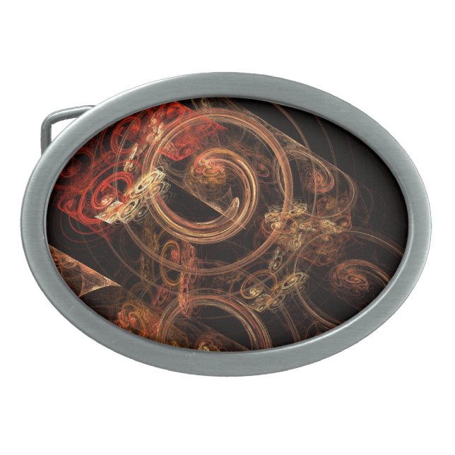 The Sound of Music Abstract Art Belt Buckle (Front)