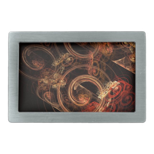 The Sound of Music Abstract Art Belt Buckle (Front)