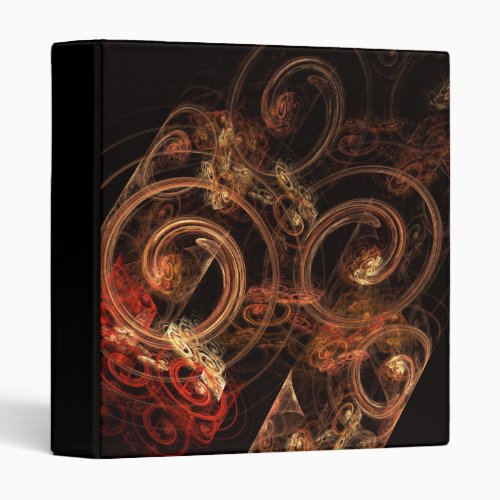 The Sound of Music Abstract Art Binder