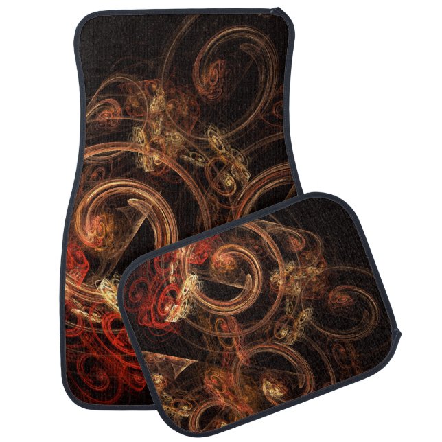 The Sound of Music Abstract Art Car Mat (Set)