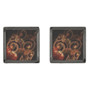 The Sound of Music Abstract Art Cufflinks