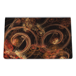 The Sound of Music Abstract Art Desk Business Card Holder