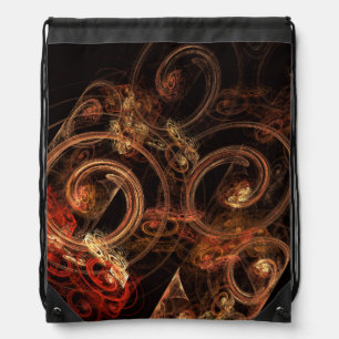 The Sound of Music Abstract Art Drawstring Bag