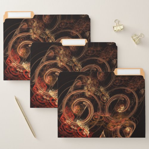 The Sound of Music Abstract Art File Folder