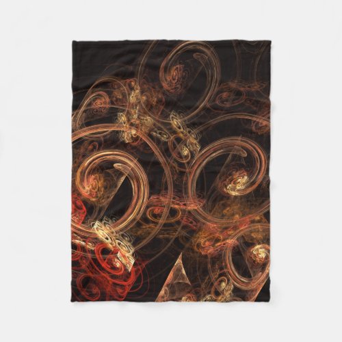 The Sound of Music Abstract Art Fleece Blanket