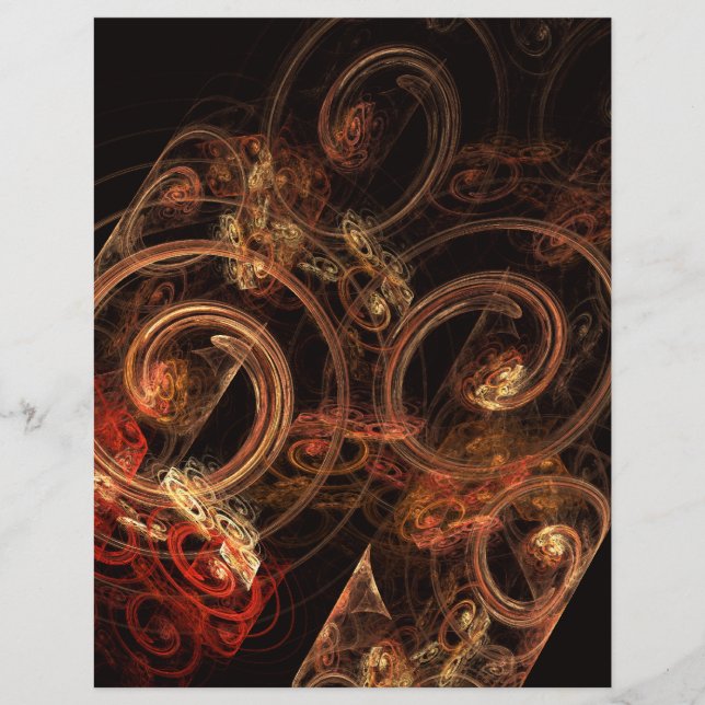 The Sound of Music Abstract Art Flyer (Front)