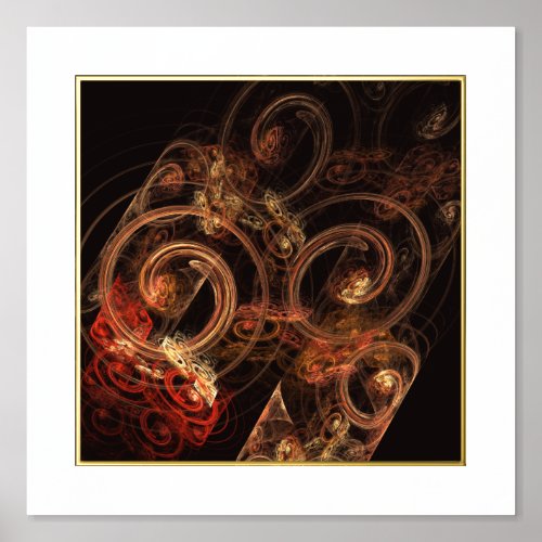 The Sound of Music Abstract Art Foil Prints