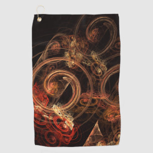 The Sound of Music Abstract Art Golf Towel