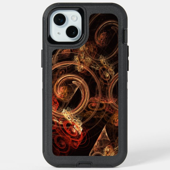 The Sound of Music Abstract Art iPhone 15 Plus Case (Back)