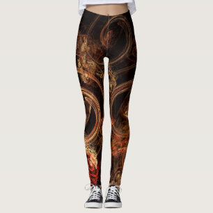 The Sound of Music Abstract Art Leggings