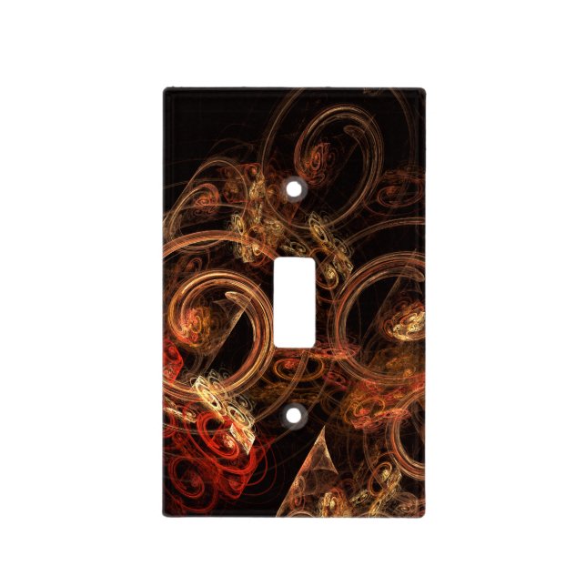 The Sound of Music Abstract Art Light Switch Cover (Front)