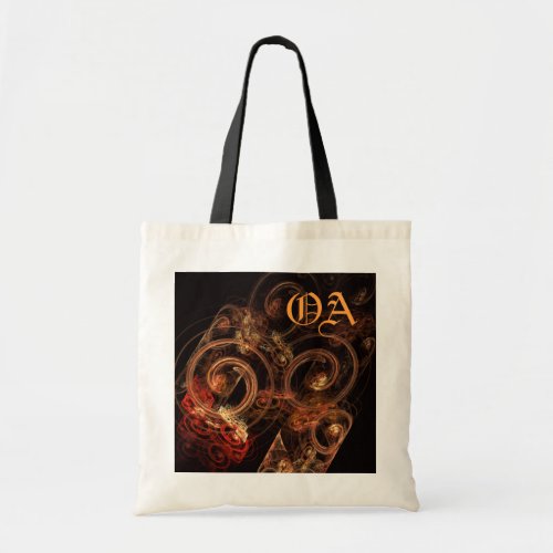 The Sound of Music Abstract Art Monogram Bag