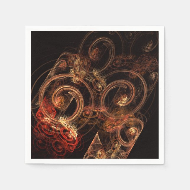 The Sound of Music Abstract Art Napkins (Front)