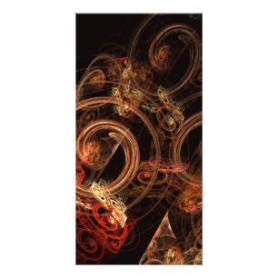 The Sound of Music Abstract Art Photo Card