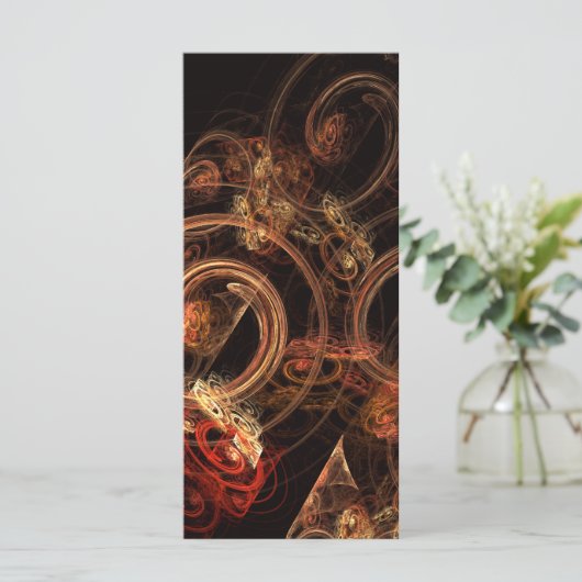 The Sound of Music Abstract Art Rack Card (Standing Front)