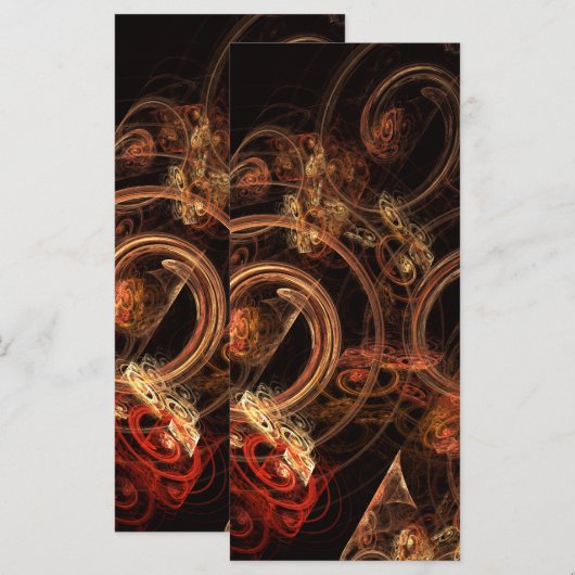 The Sound of Music Abstract Art Rack Card (Front/Back)