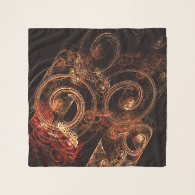 The Sound of Music Abstract Art Scarf (Front)