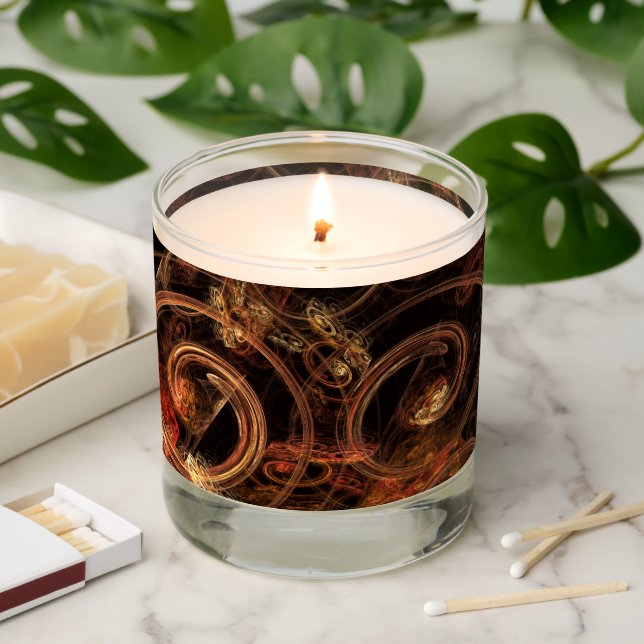 The Sound of Music Abstract Art Scented Candle (Lit)