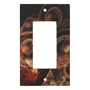 The Sound of Music Abstract Art Single Rocker Light Switch Cover
