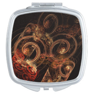 The Sound of Music Abstract Art Square Mirror For Makeup