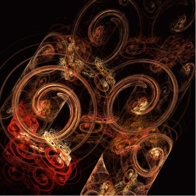 The Sound of Music Abstract Art Statuette (Front)